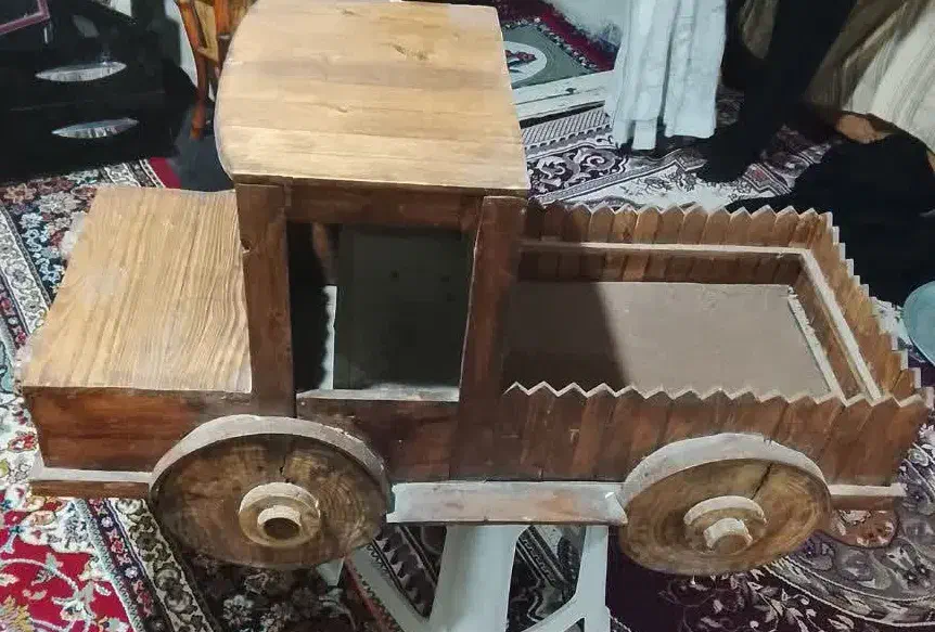 ماشین چوبی|اسباببازی بچه|شاندیز, |دیوار