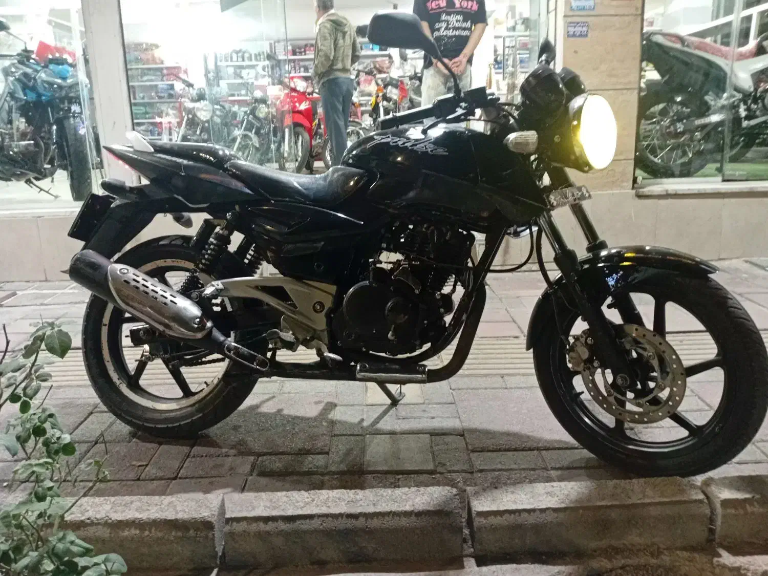 پالس ۱۸۰ مزایده ای|موتورسیکلت|محمدیه-قزوین, |دیوار