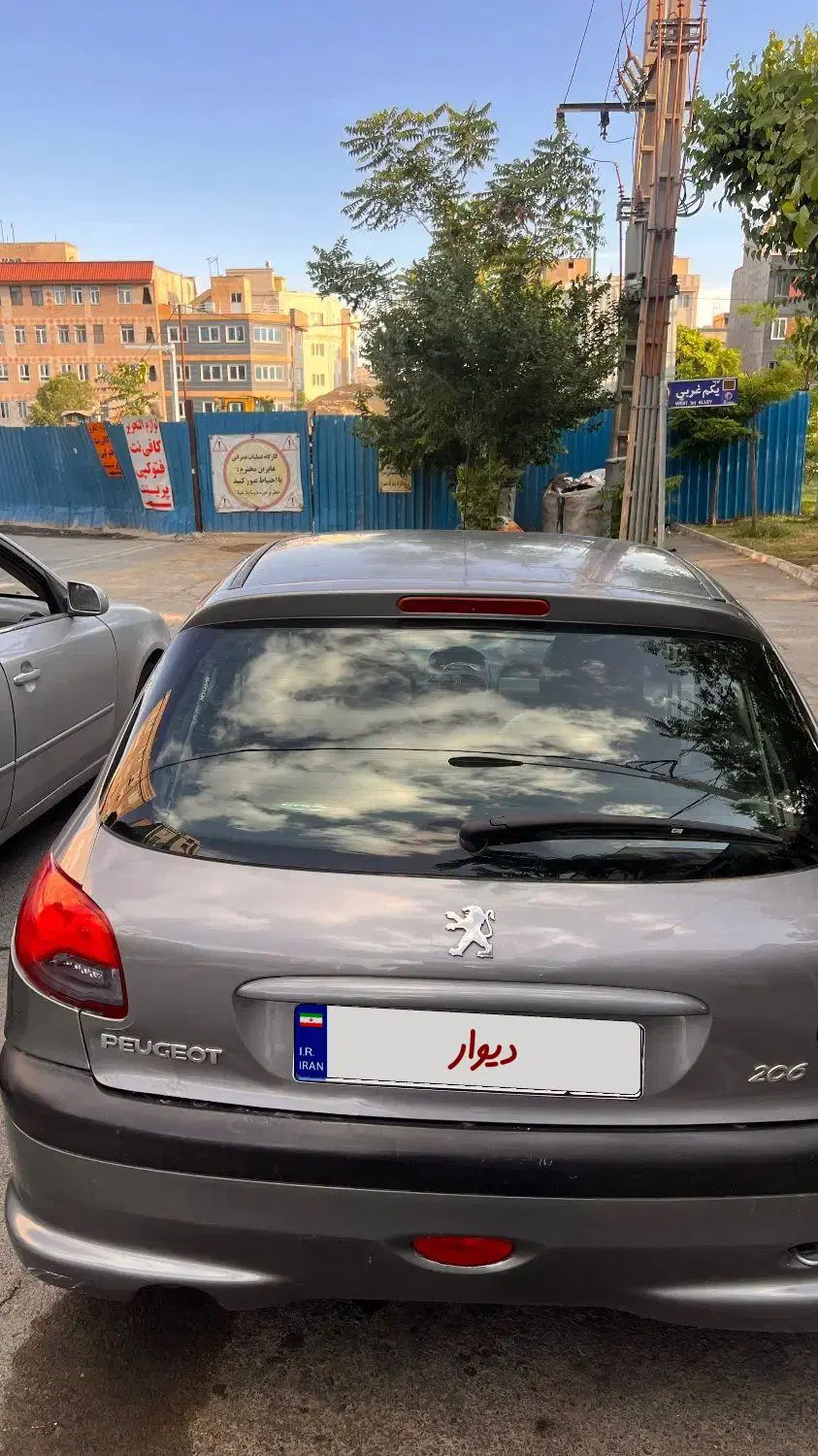 پژو‌206|خودرو سواری و وانت|تهران, المهدی|دیوار