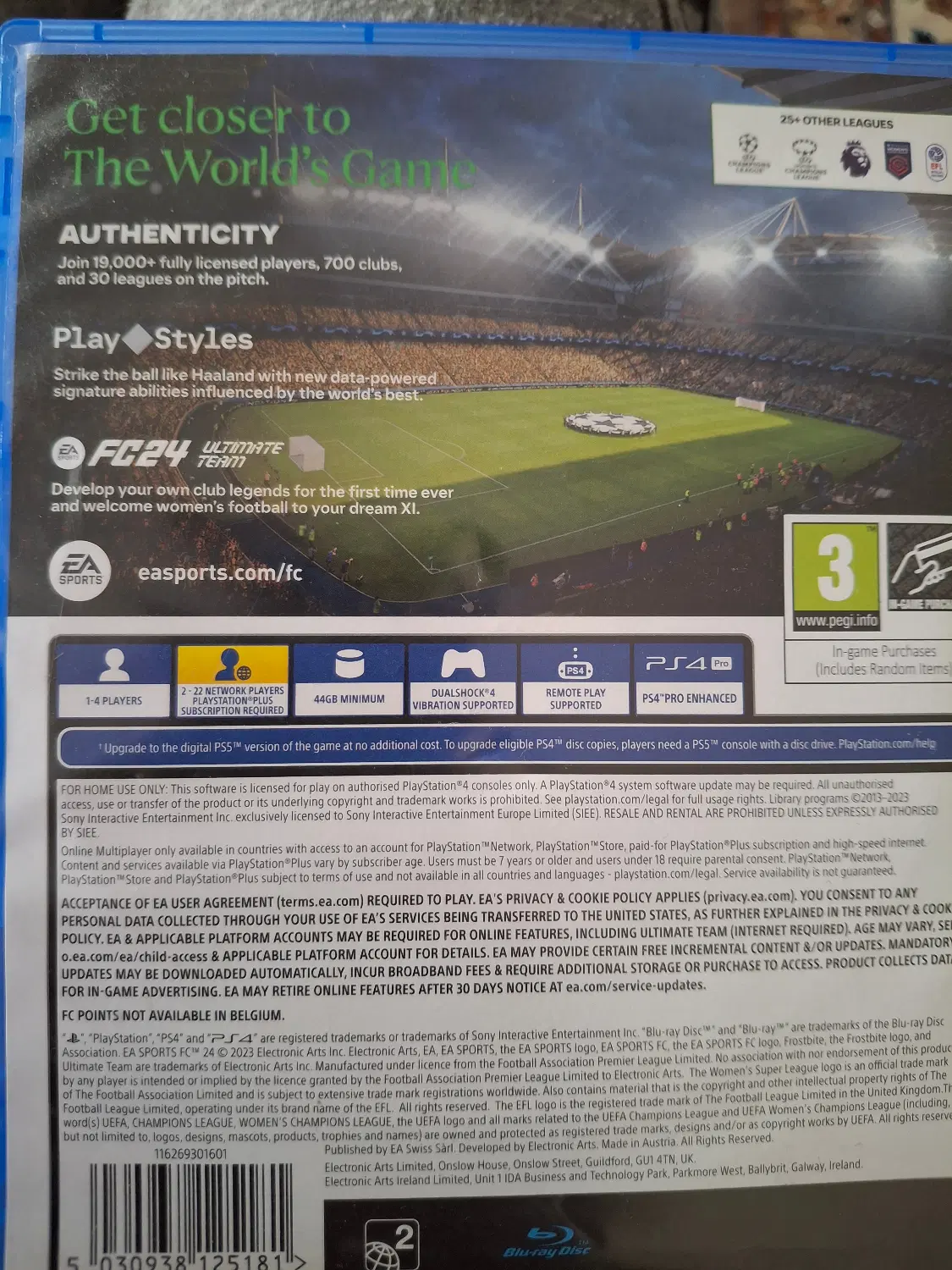 CD بازی FC24 برای PS4 + نسخه یورو 2024|کنسول، بازی ویدئویی و آنلاین|تهران, شکوفه|دیوار