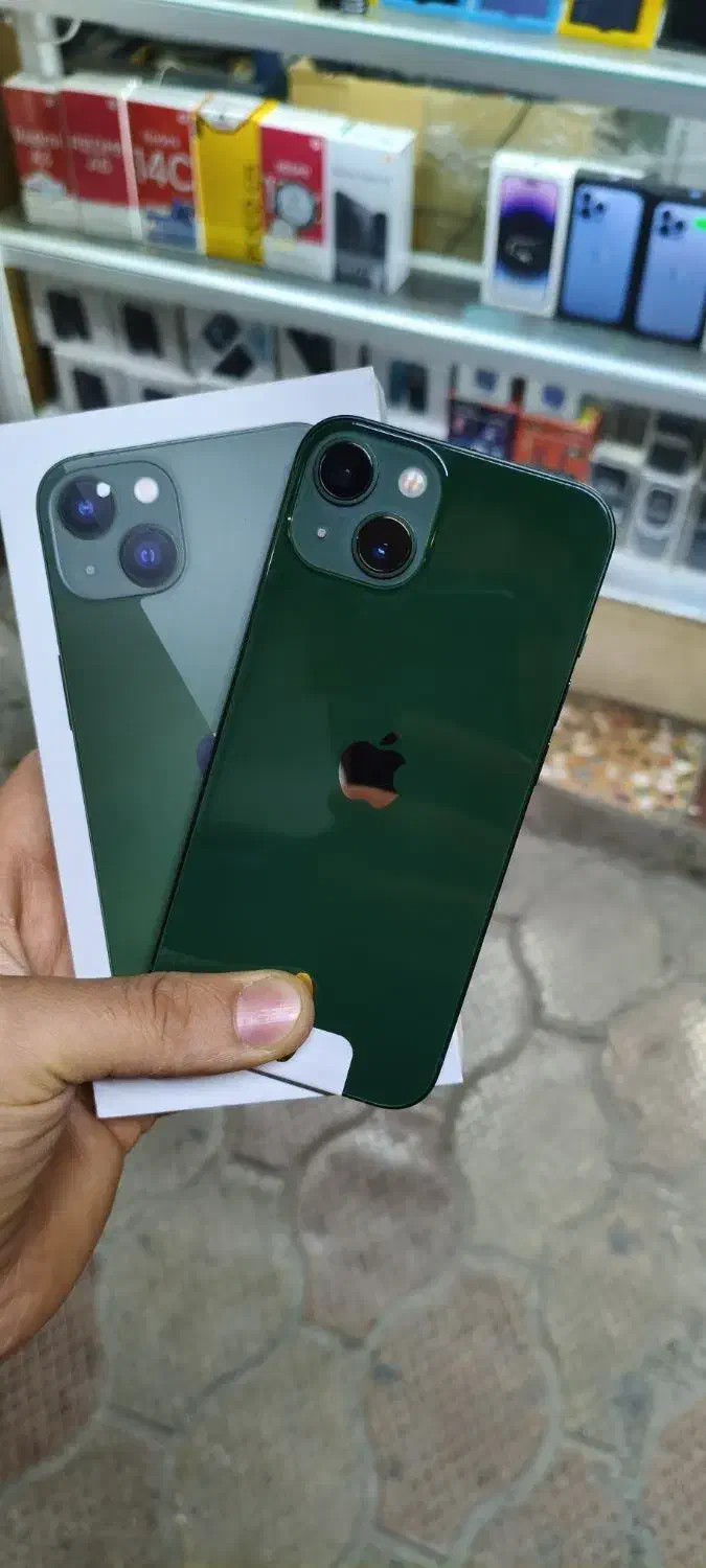 فروش iPhone 13 Normal سبز نو بهترین قیمت|موبایل|دهدشت, |دیوار