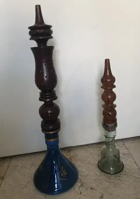 دو عدد قلیان چوبی با لوازم|کلکسیون و سرگرمی|تهران, جردن|دیوار