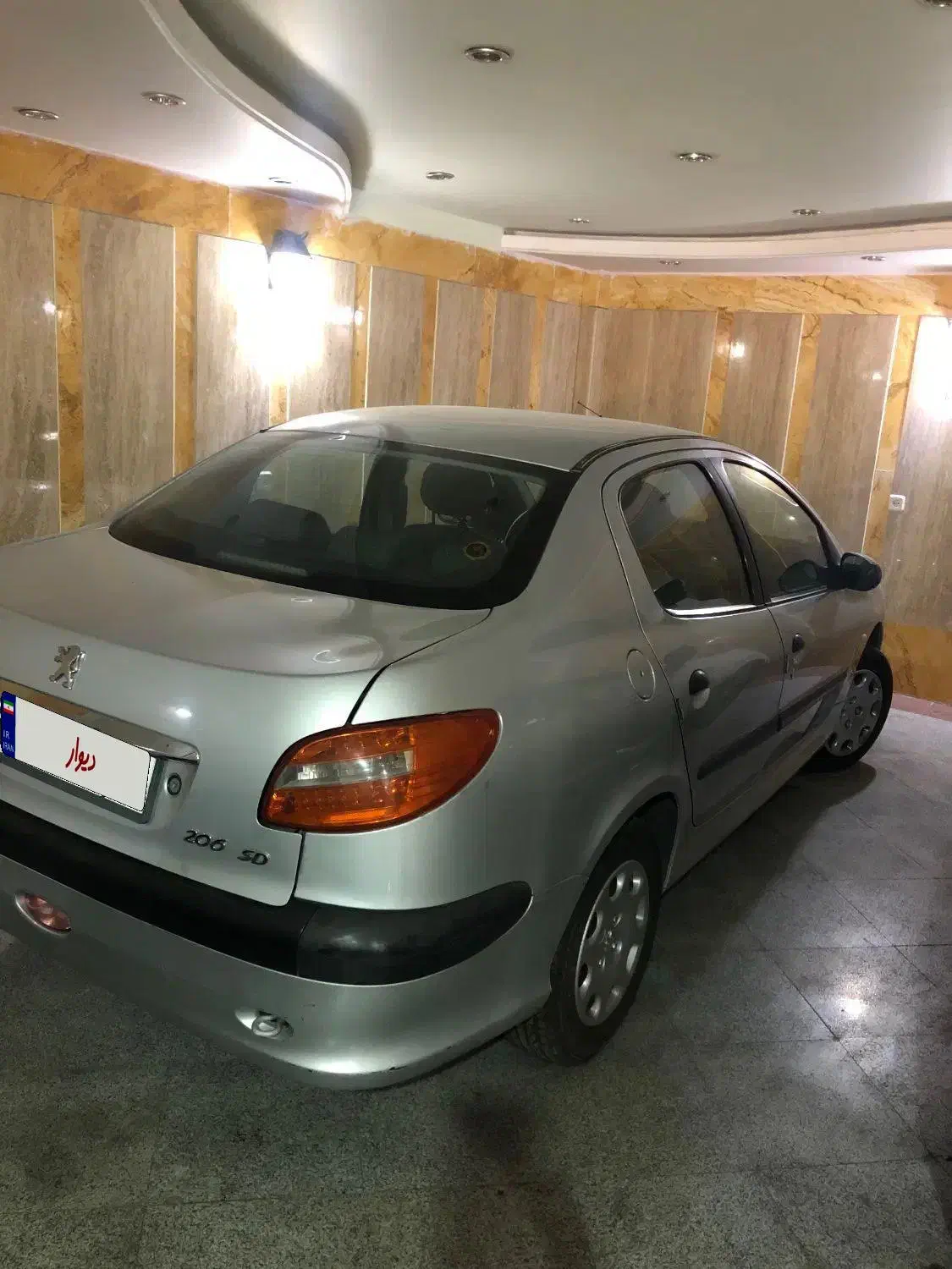 206 اس دی ۸۹ استسنایی تمیز|خودرو سواری و وانت|تهران, شمس‌آباد|دیوار