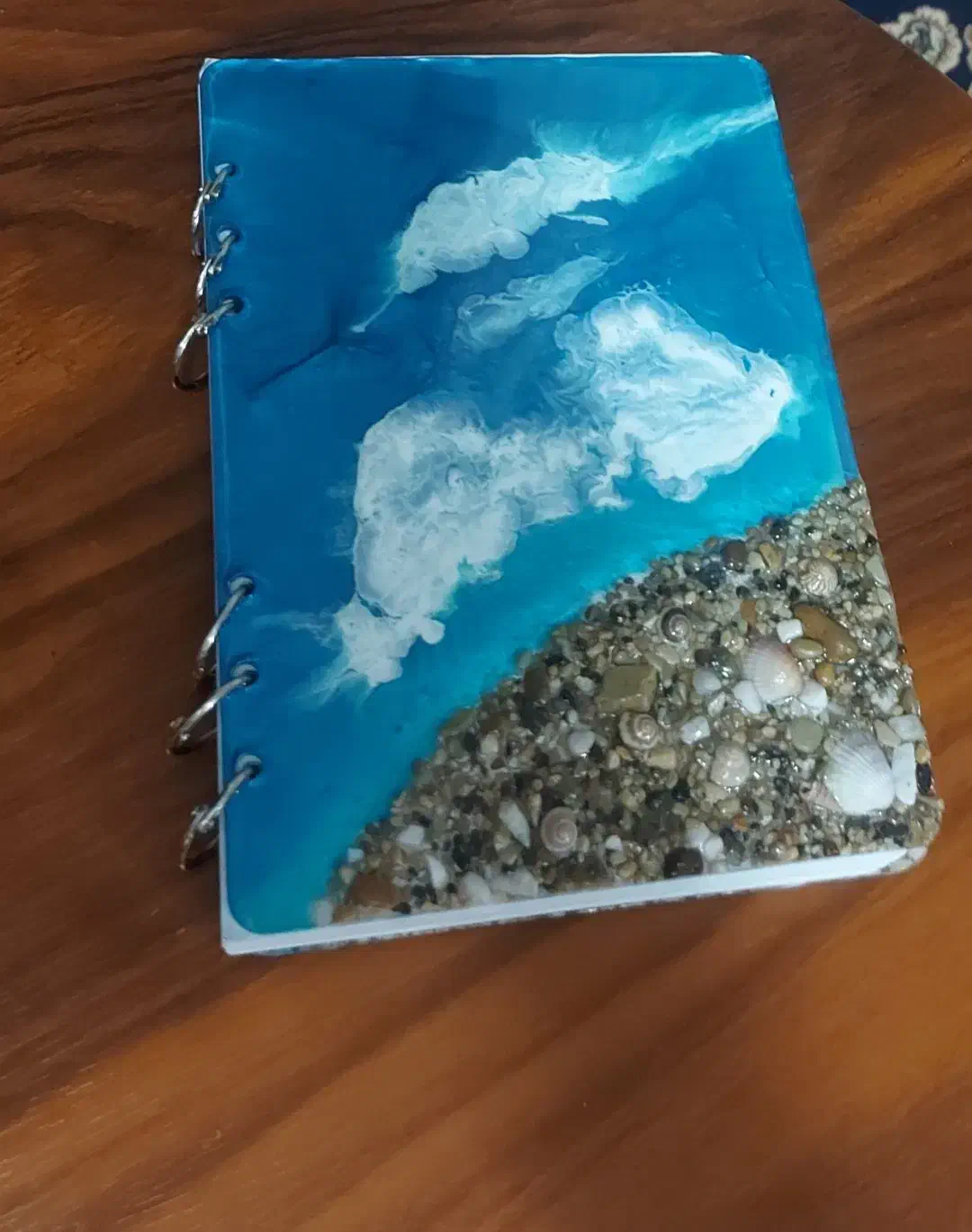 دفتر با جلد رزینی|صنایع دستی و سایر لوازم تزئینی|قم, حنیف نژاد|دیوار