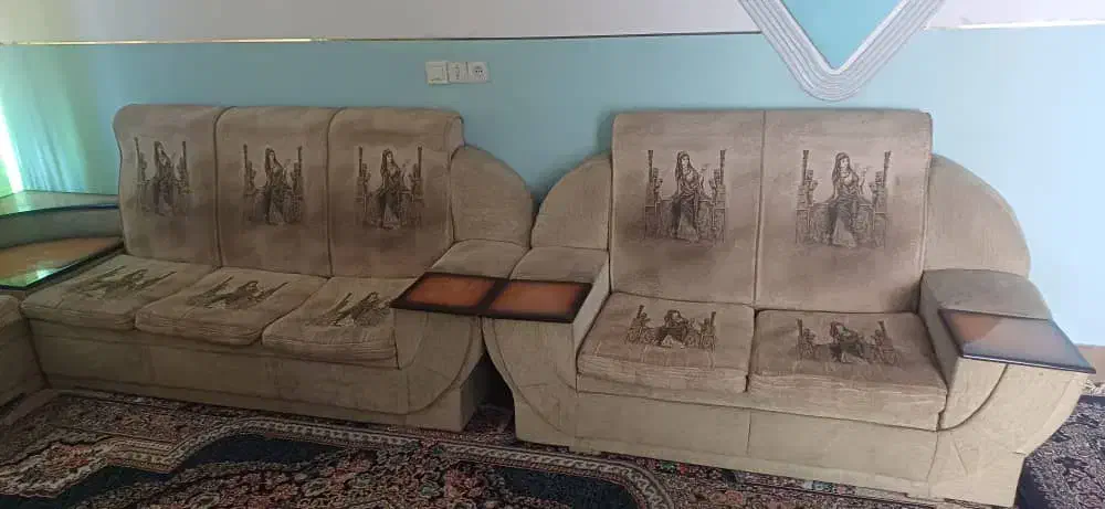 مبل|مبلمان خانگی و میز عسلی|کازرون, |دیوار