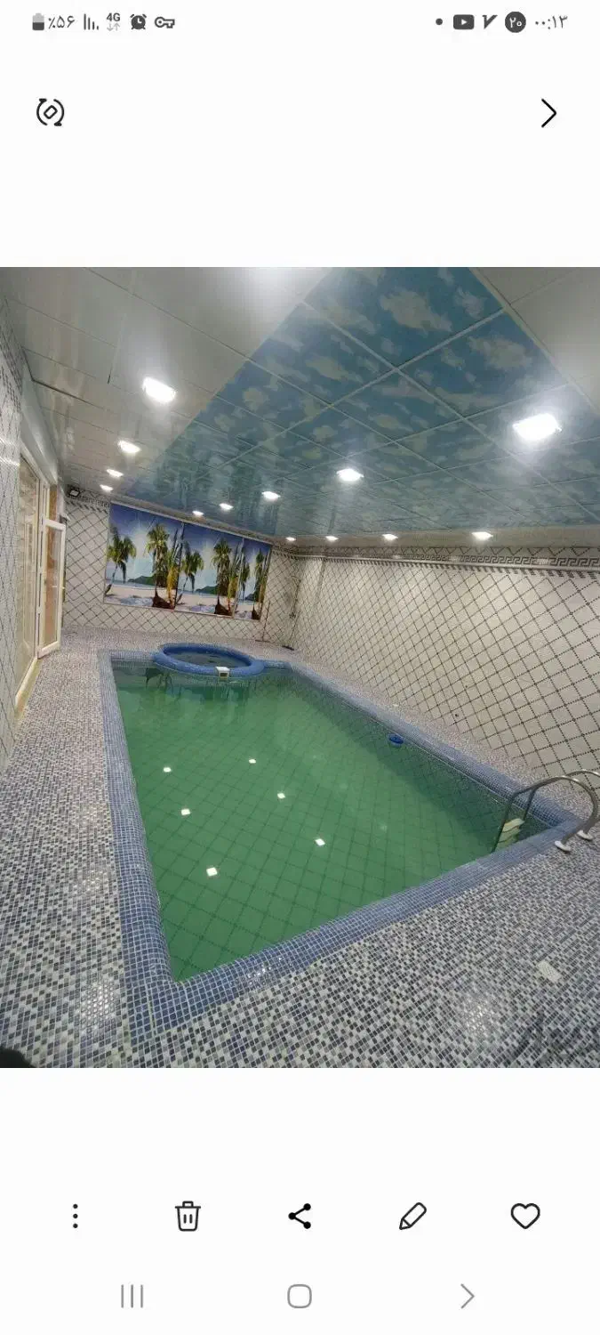 آب بندی سرامیک استخر جکوزی آب نما آبشار طبیعی|خدمات پیشه و مهارت|اسدآباد, |دیوار