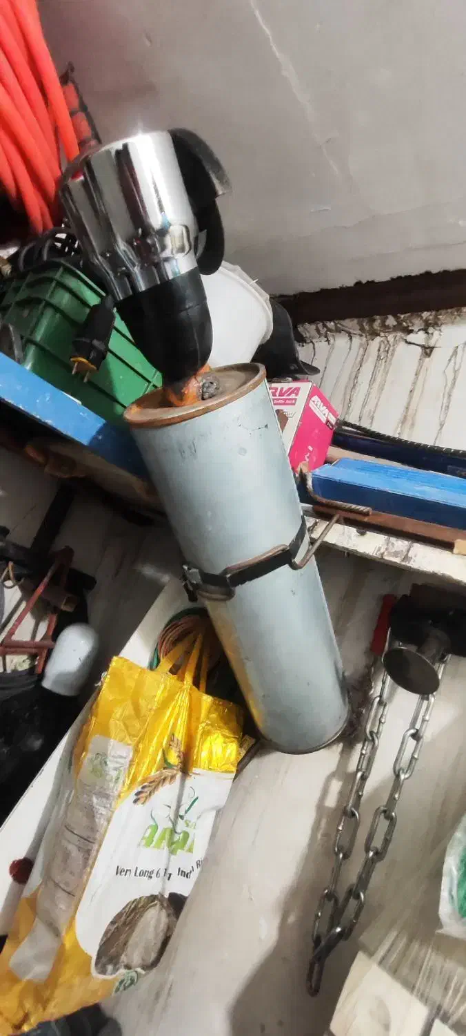 اگزوز بنزی 220|قطعات یدکی و لوازم جانبی|اهواز, فاز ۲ پادادشهر|دیوار