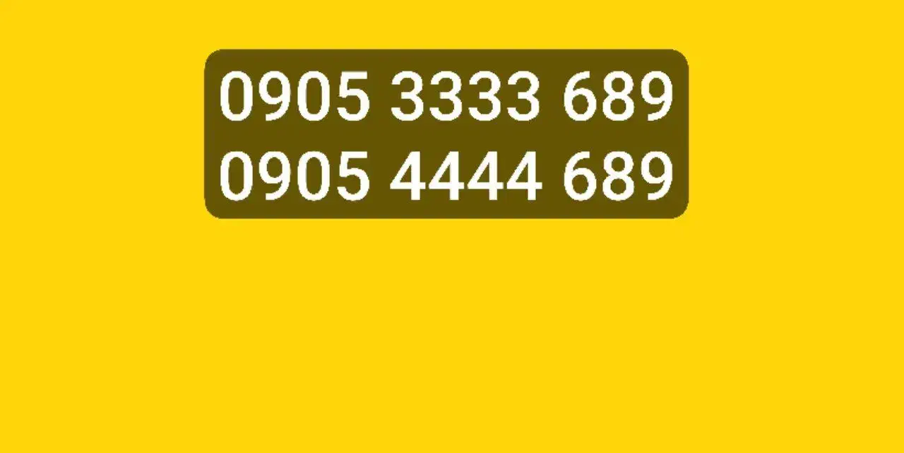 دو عدد خط سریالی بیلبوردی|سیمکارت|تهران, شادآباد|دیوار