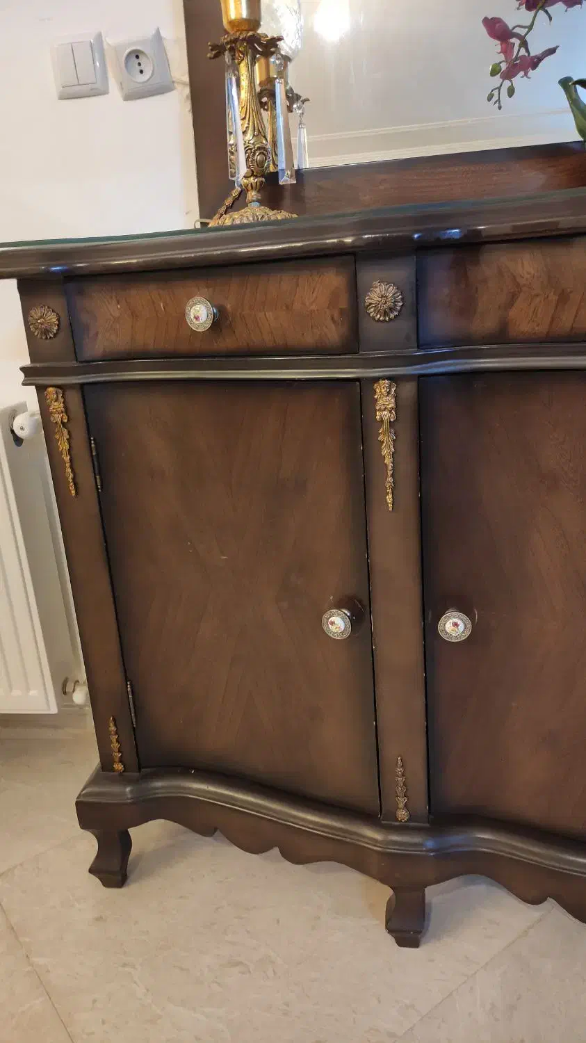 کنسول و آینه|بوفه، ویترین، کنسول|کرمان, |دیوار