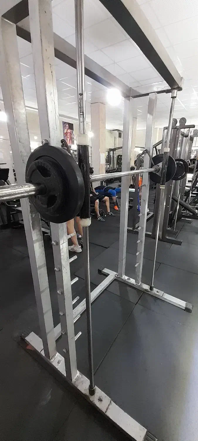 اسمیت بدون کمک آلیاژ قوی با هالتر ۲۵ کیلو|تجهیزات ورزشی|خوانسار, |دیوار