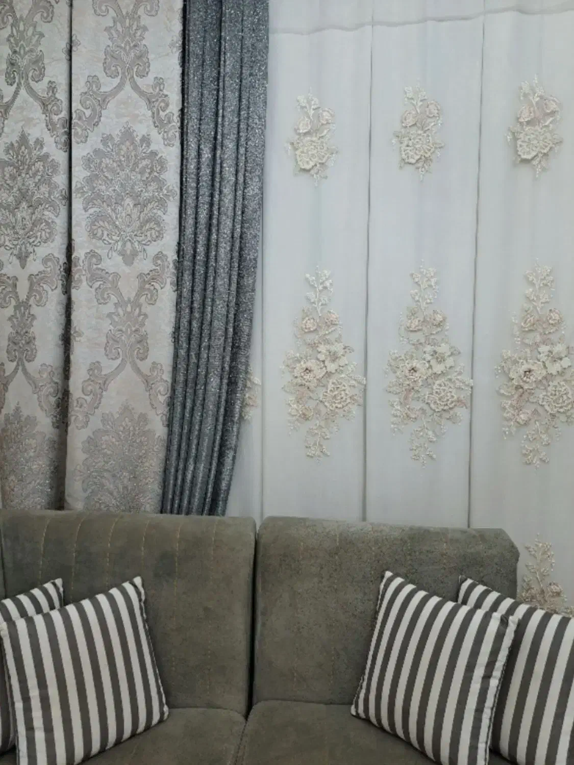 پرده|پرده، رانر، رومیزی|تهران, صاحب الزمان|دیوار