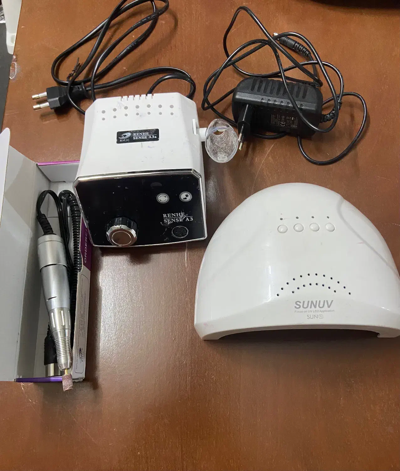 وسایل کاشت ناخن در حد نو|آرایشی، بهداشتی، درمانی|شاهین‌شهر, عطار|دیوار