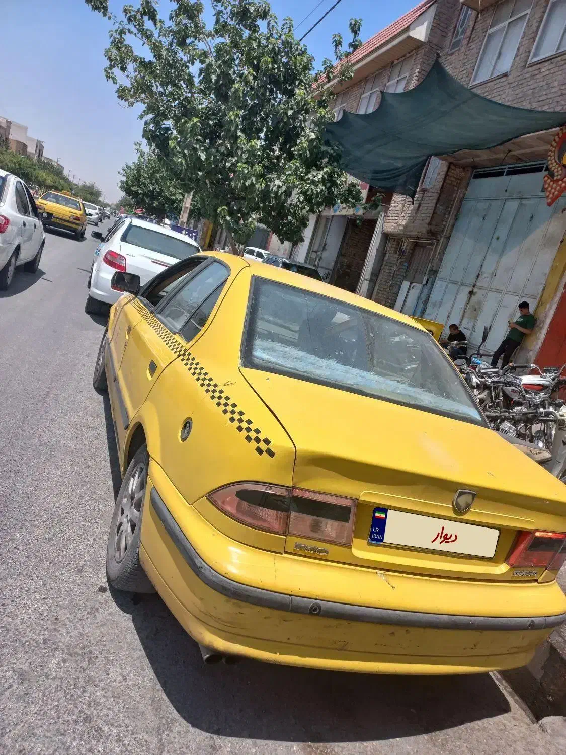 تاکسی سمند ef7 مدل 1394|خودرو سواری و وانت|شیراز, قلعه نو|دیوار