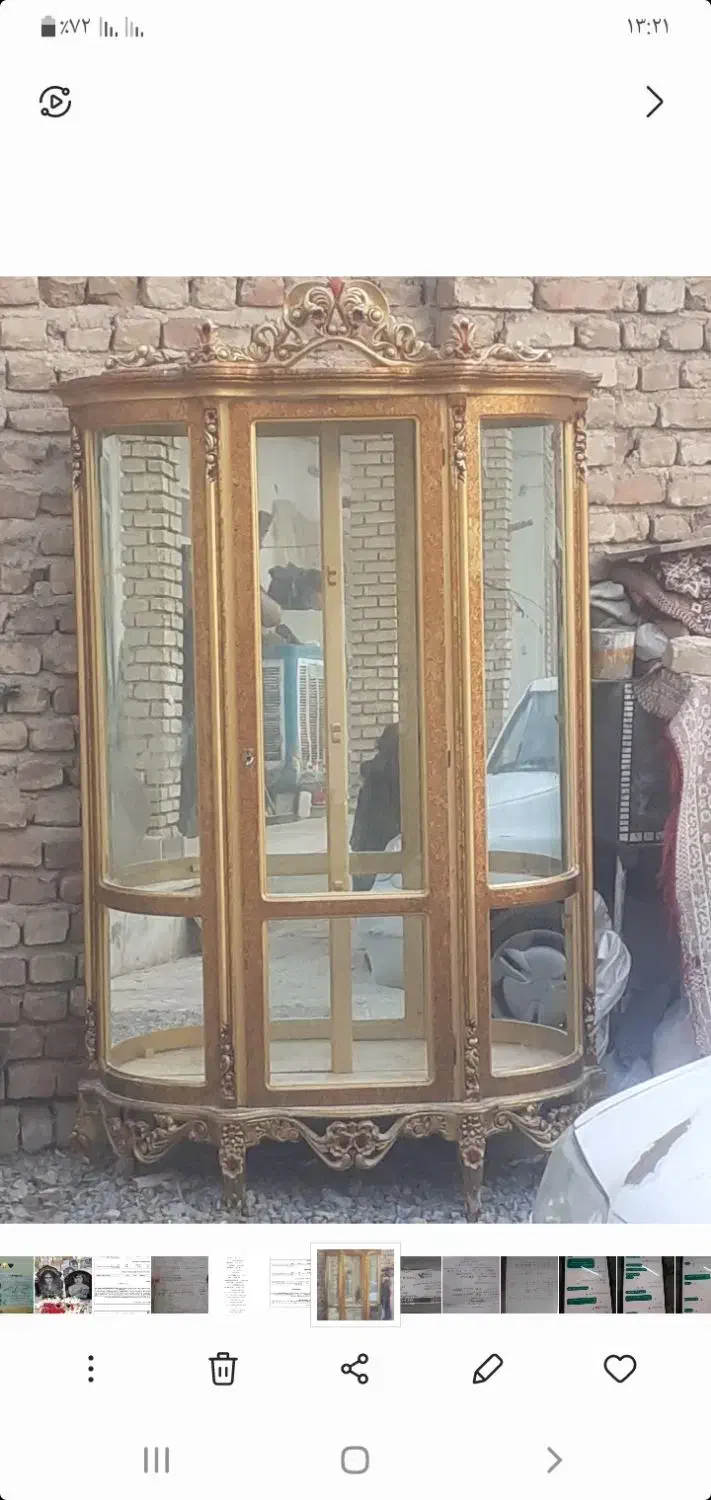 دکور چوبی و اینه ای قیمت مناسب|بوفه، ویترین، کنسول|کاشان, صنعت|دیوار