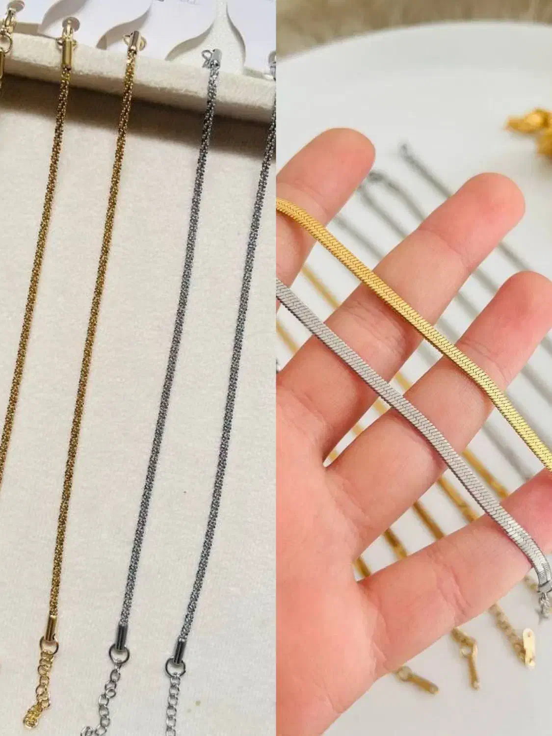 دستبند ماری و خاویاری با تخفیف رنگ طلایی موجود|بدلیجات|سبزوار, قلعهنو دهزار|دیوار