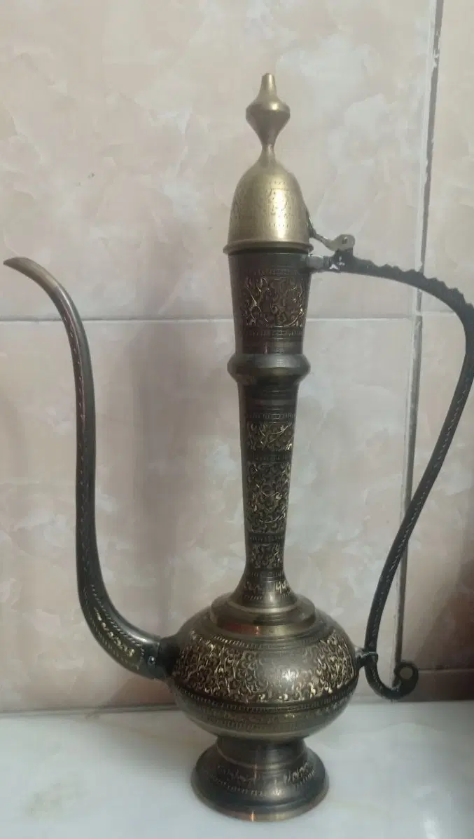 اسب و گلاب پاش برنزی و برنجی قلم دست|صنایع دستی و سایر لوازم تزئینی|تهران, شهرک گلها (تهرانسر)|دیوار
