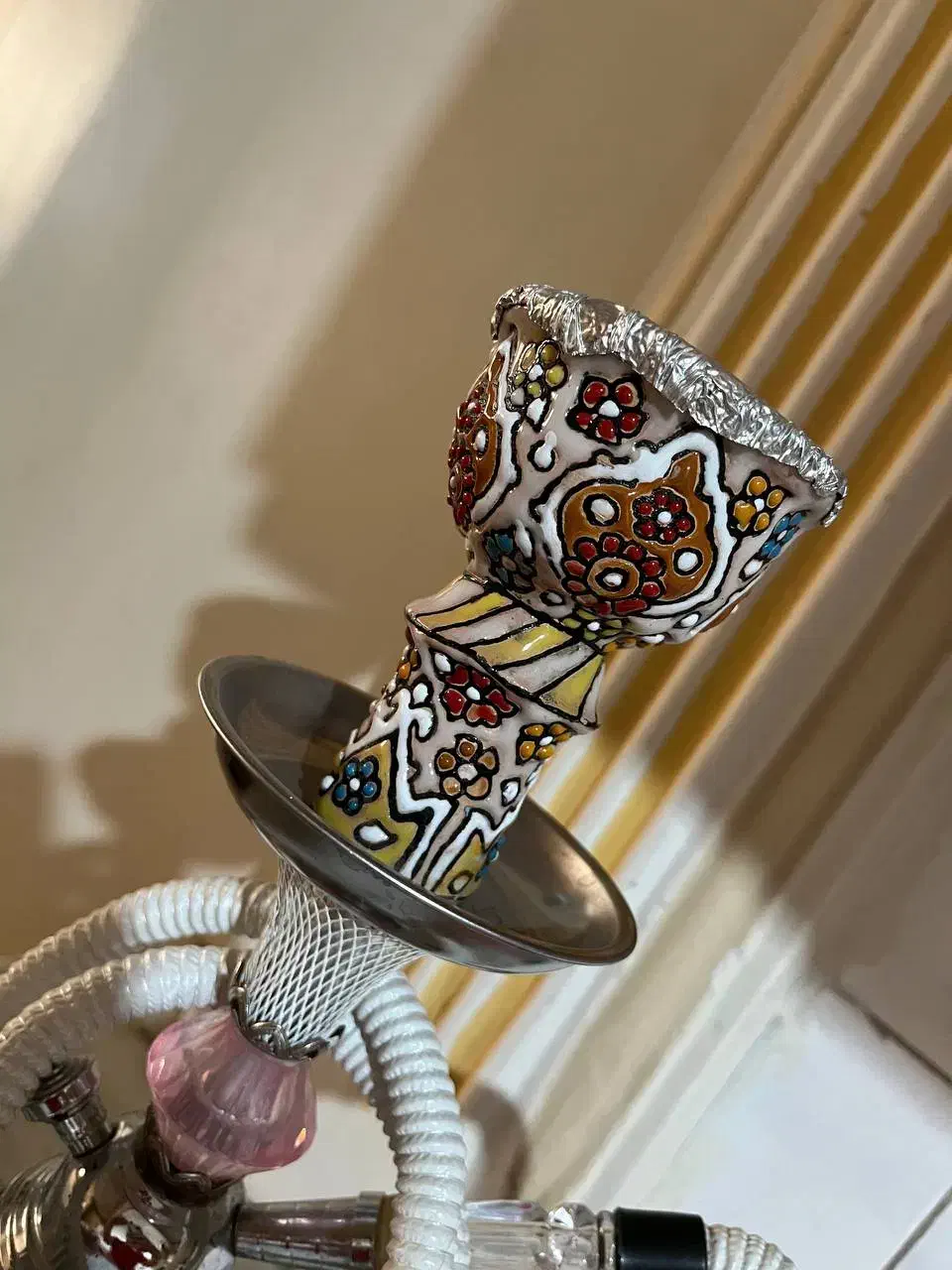 قلیون تنه برنجی تمیز درحدنو|زیورآلات و اکسسوری|اسلام‌شهر, شهرک مهدیه|دیوار