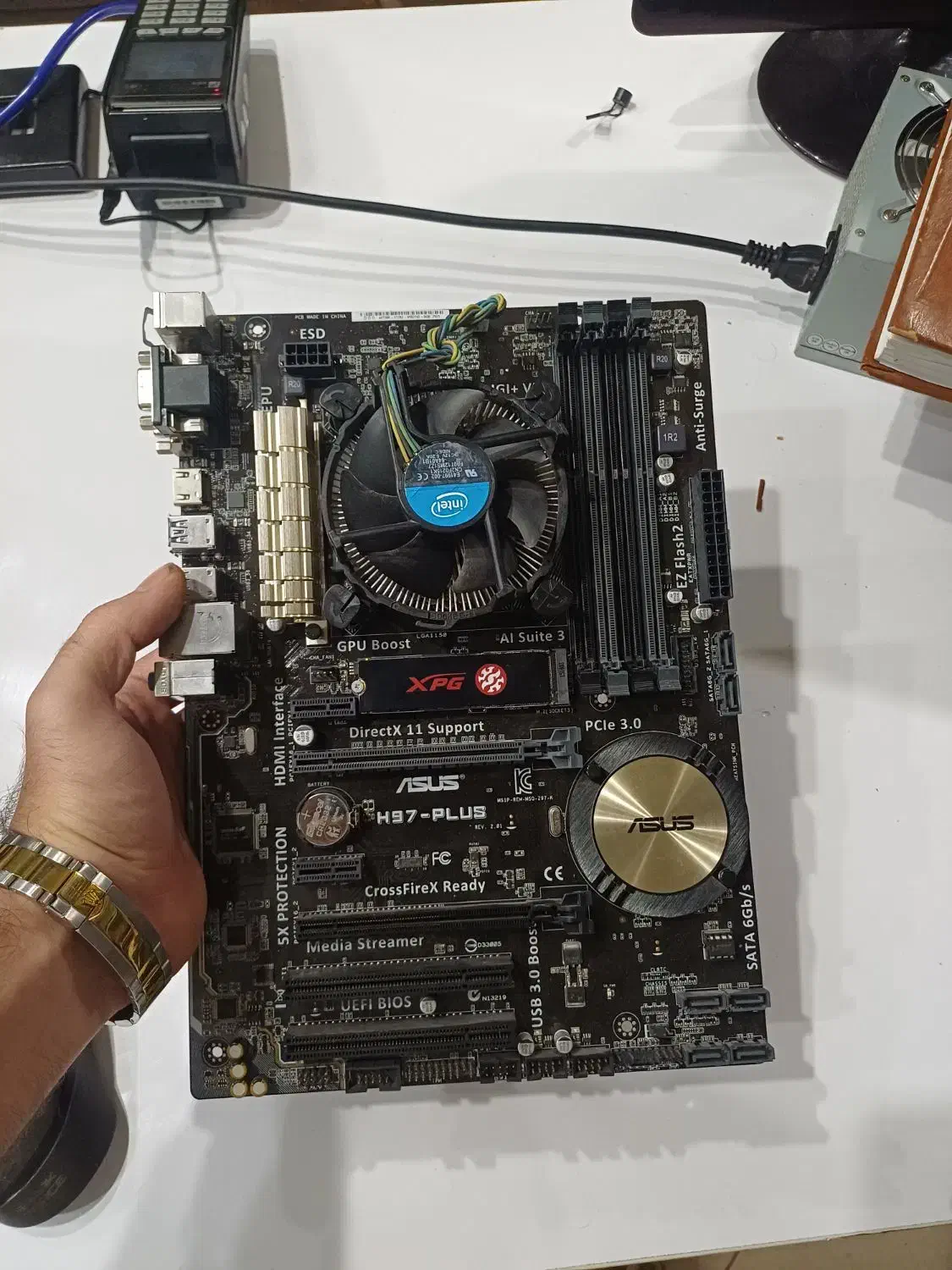 باندل قدرتمندi7 سری k با مادربرد حرفه ای|قطعات و لوازم جانبی رایانه|کرج, کمال‌شهر|دیوار