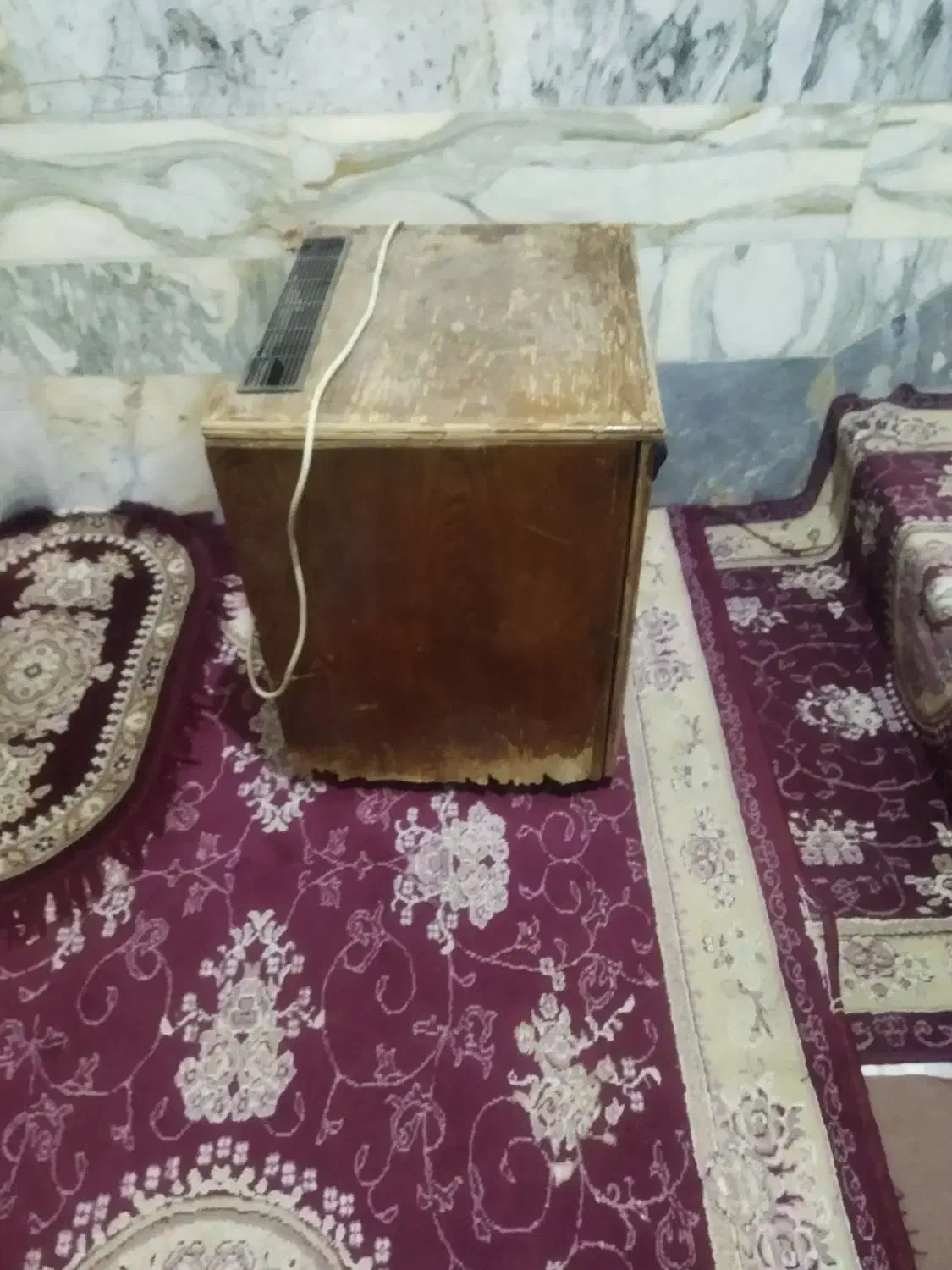 یخچال قدیمی چوبی|یخچال و فریزر|قدس, شهرقدس|دیوار