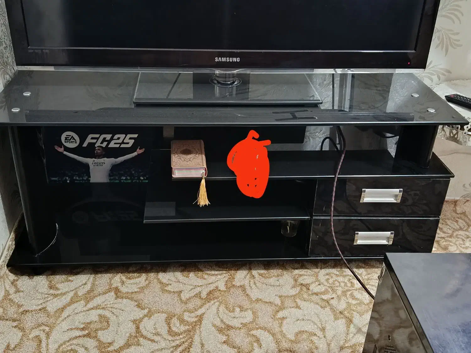 زیر تلویزیونی کاملا سالم|میز تلویزیون|بندر امام خمینی, |دیوار