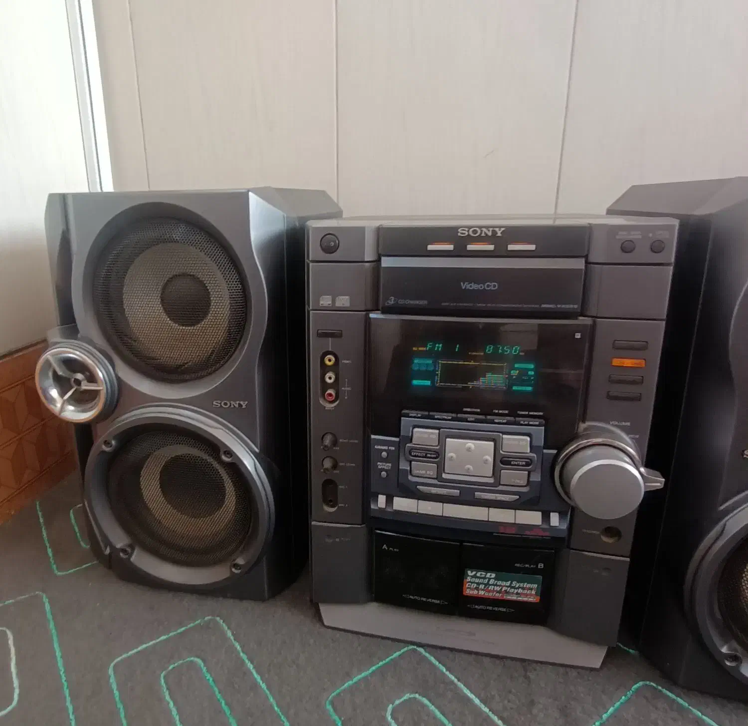 یک عدد ضبط سونی سالم|سیستم صوتی خانگی|اصفهان, ارزنان|دیوار