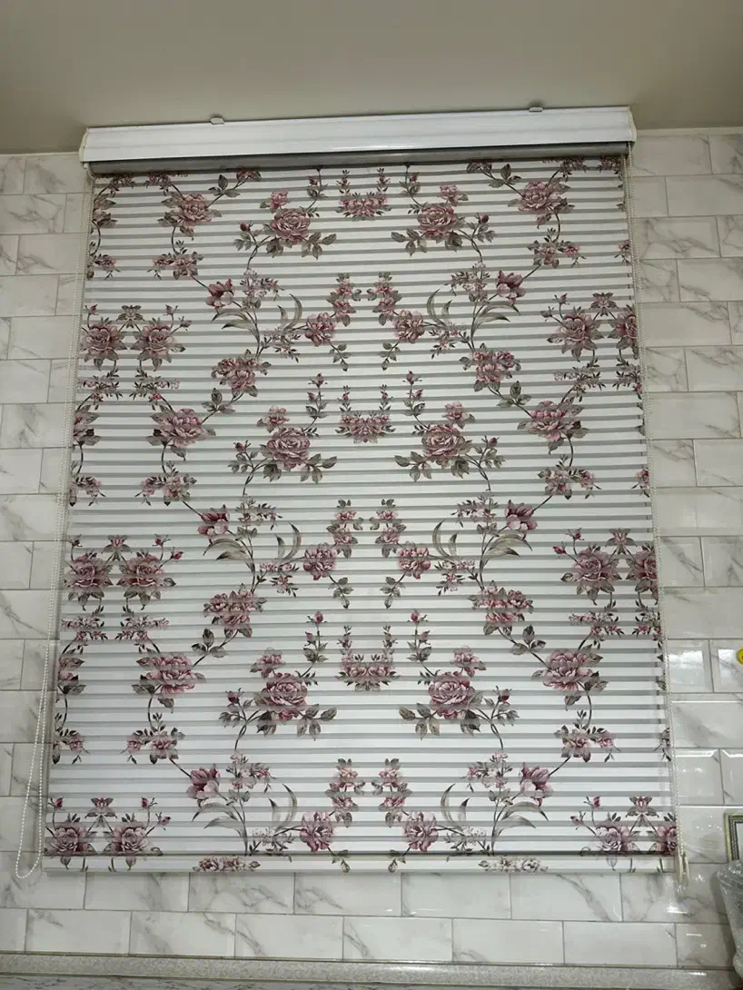 پرده کرکره ای زبرا دو مکانیزم|پرده، رانر، رومیزی|تهران, نعمتآباد|دیوار