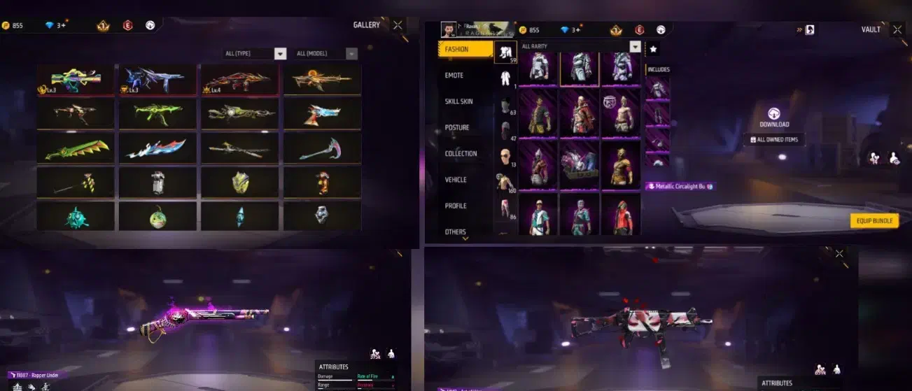 اکانت فری فایر فروش|کنسول، بازی ویدئویی و آنلاین|اردستان, |دیوار