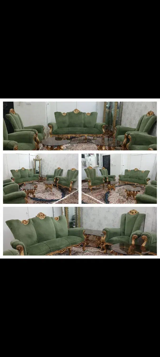 مبلمان ۷ نفره|مبلمان خانگی و میز عسلی|تهران, کیانشهر|دیوار