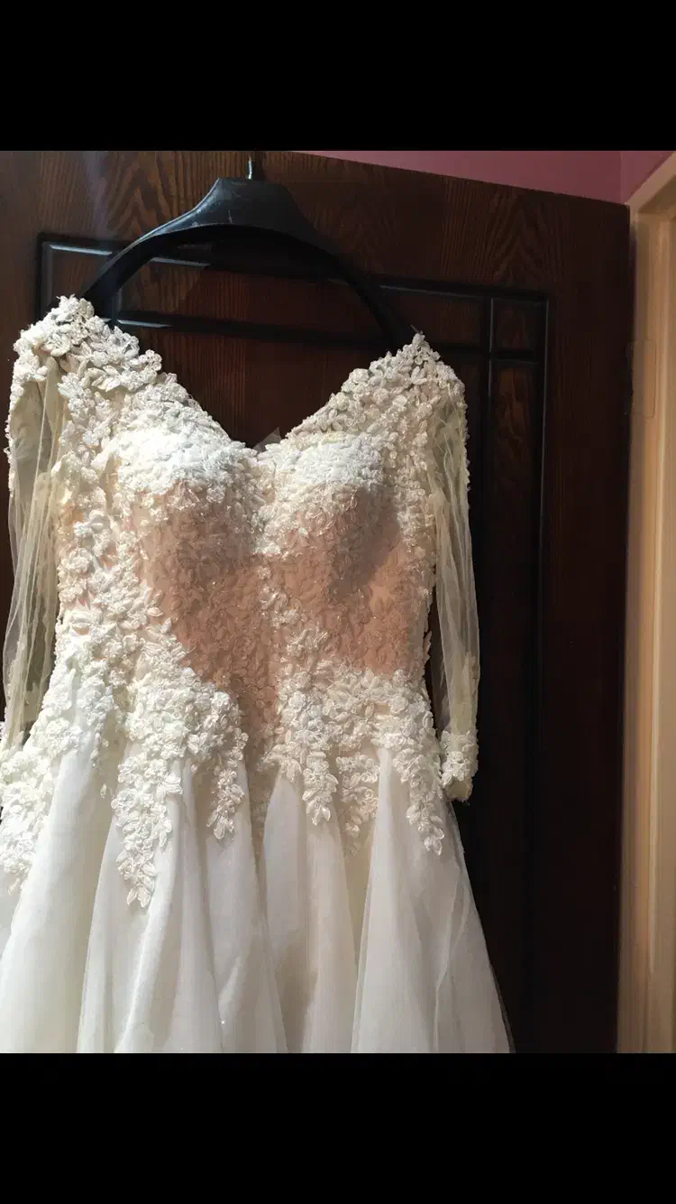 لباس عروس طرح اروپایی در حد نو|لباس|تهران, الهیه|دیوار
