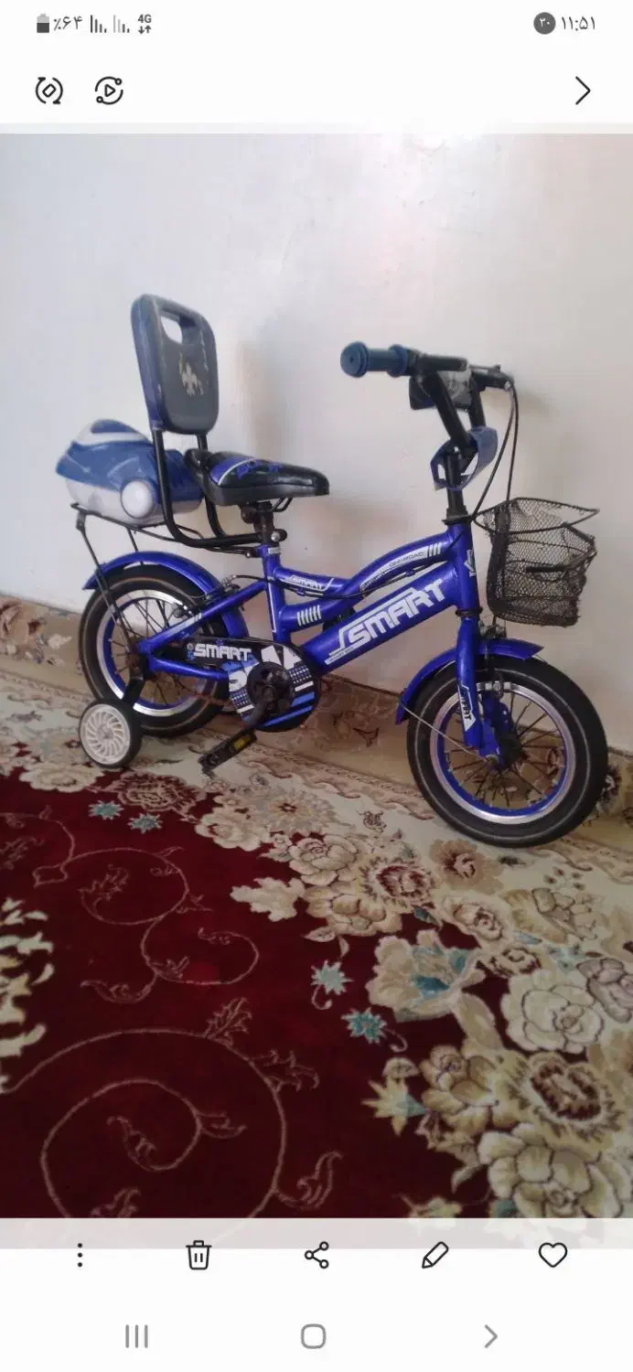 دوچرخه پسرانه  و دخترانه سایز ۱۲ و ۲۰ نونو|دوچرخه، اسکیت، اسکوتر|محمدشهر, شهرک صنعتی زیبادشت|دیوار