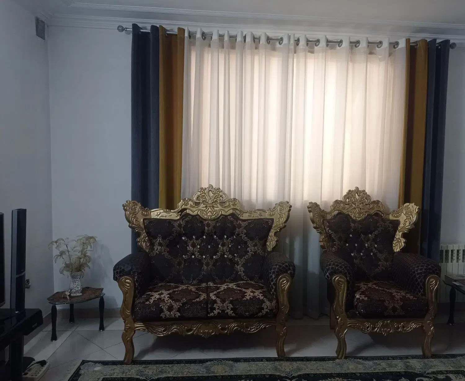 مبل سلطنتی|مبلمان خانگی و میز عسلی|کهریزک, |دیوار