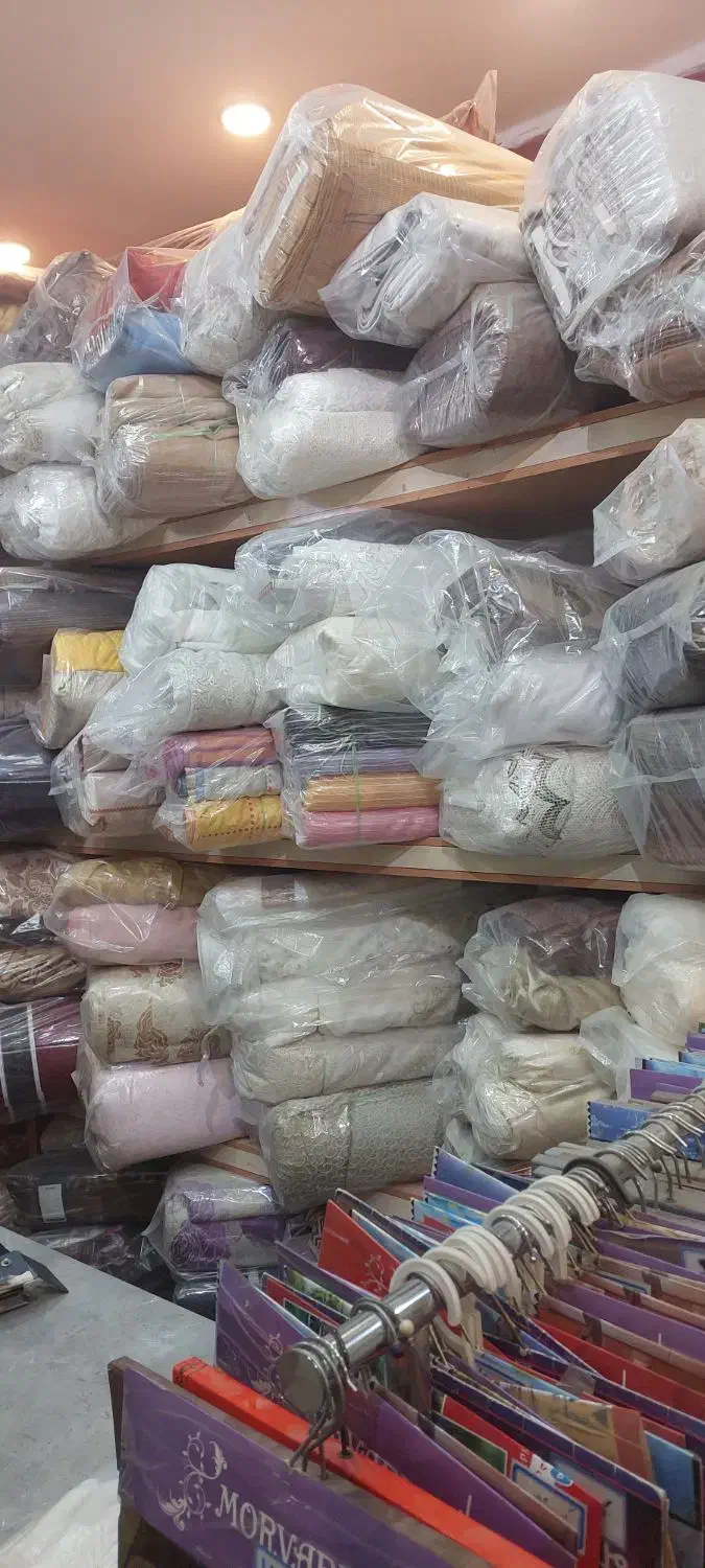 فروش حریر بصورت یکجا|پرده، رانر، رومیزی|ایرانشهر, |دیوار