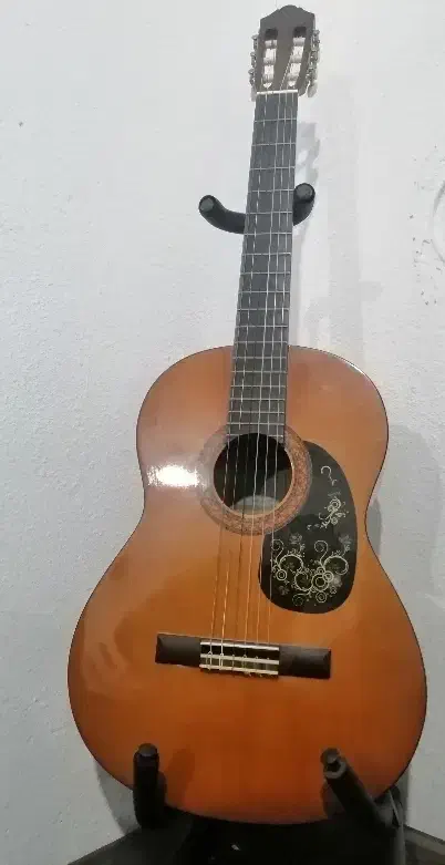 گیتار یاماها c40 همراه پایه گیتار،پایه نت و کیف|گیتار، بیس، امپلیفایر|زاهدان, |دیوار