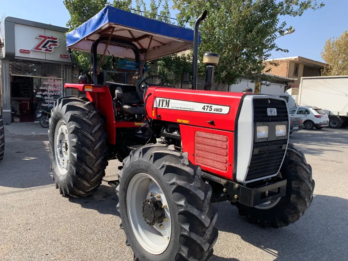 تراکتور ۴۷۵ جفت مدل۹۹ پمپ کوچک پلمپ|خودرو سنگین|سبزوار, شهرک صنعتی خاوران|دیوار