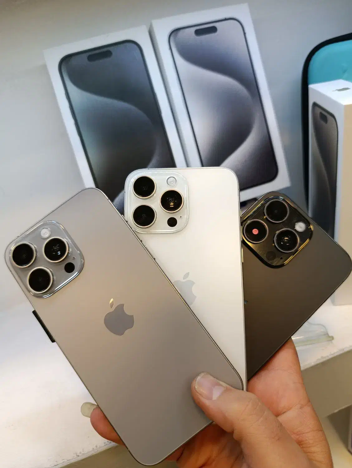 گوشی طرح آیفون 15پرومکس سوپر فول کپی سفارش امارات|موبایل|تهران, نازی‌آباد|دیوار