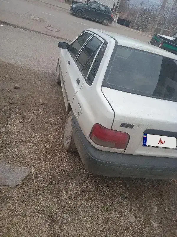 پراید ۸۲ سفید فقط نقدی|خودرو سواری و وانت|بجنورد, |دیوار