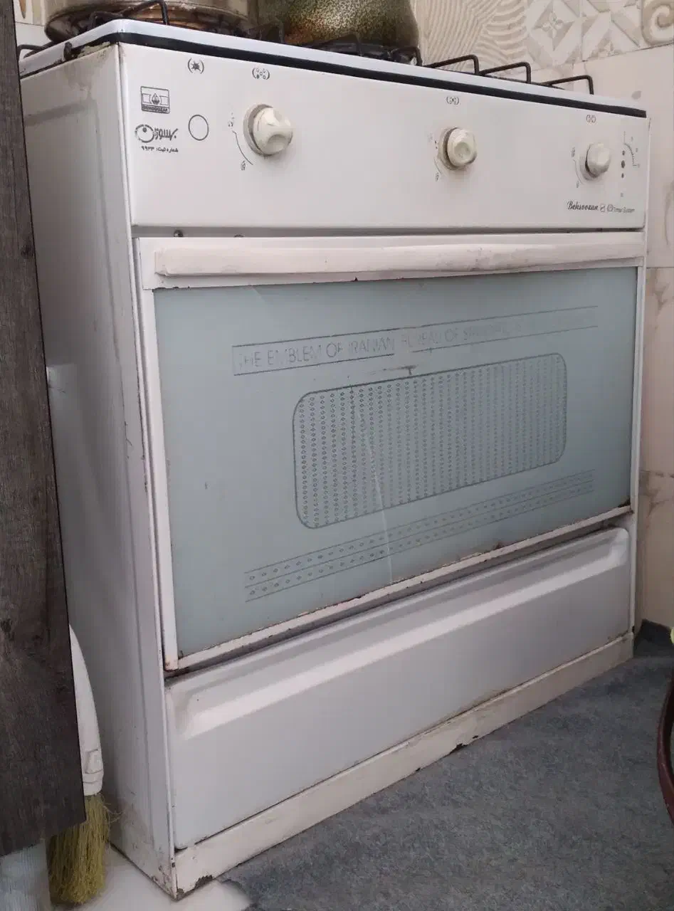 اجاق گاز ۳ شعله بهسوزان طرح فر|اجاق گاز و لوازم برقی پختوپز|تنکمان, |دیوار