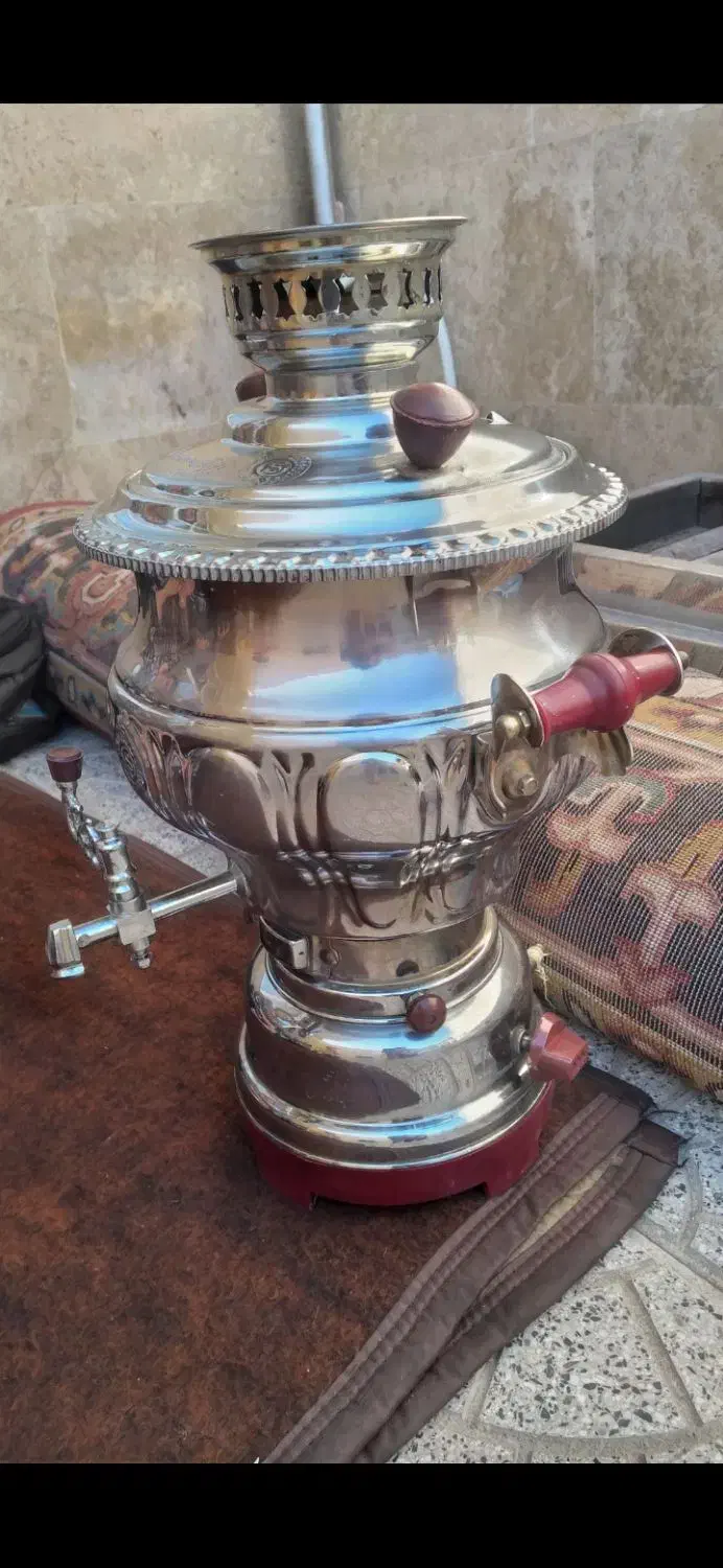 سماور گازی در حد نو|سماور، چای‌ساز، قهوه‌ساز|آذرشهر, |دیوار