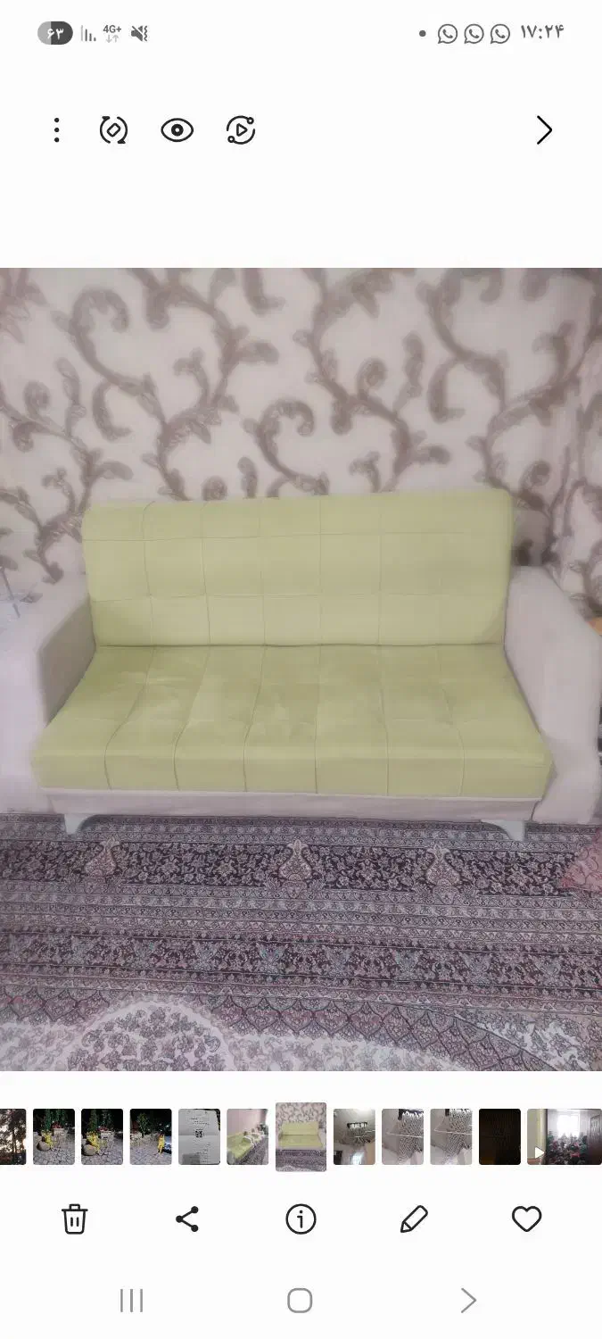 مبل ۷نفره|مبلمان خانگی و میز عسلی|زرقان, |دیوار