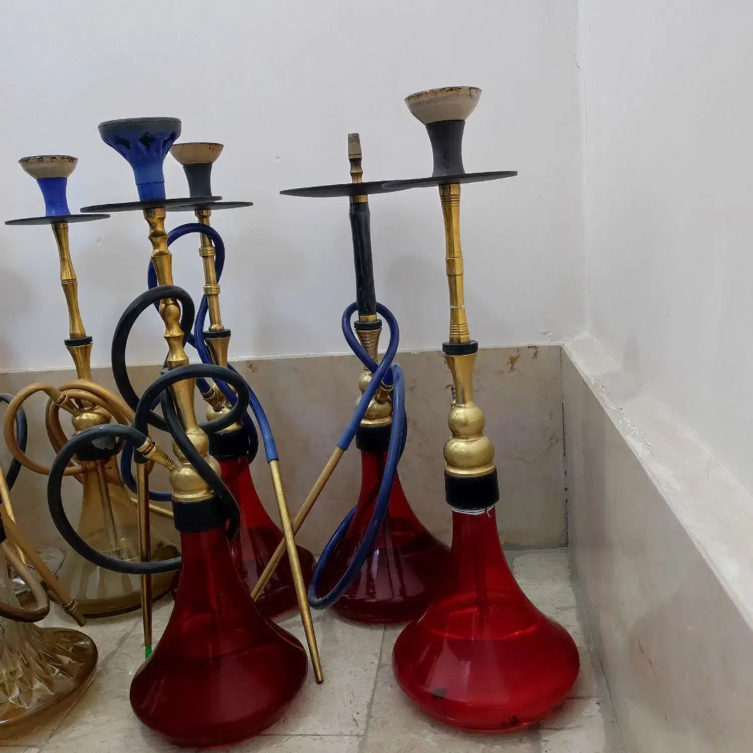 فروش ۱۰ عدد قلیون برنج|کلکسیون و سرگرمی|کوهدشت, |دیوار