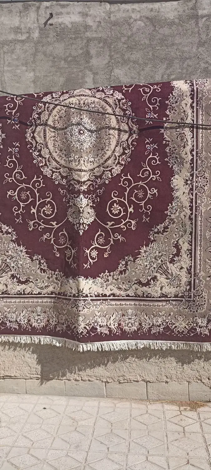 دو عدد فرش 12 متری|فرش|اشترینان, |دیوار