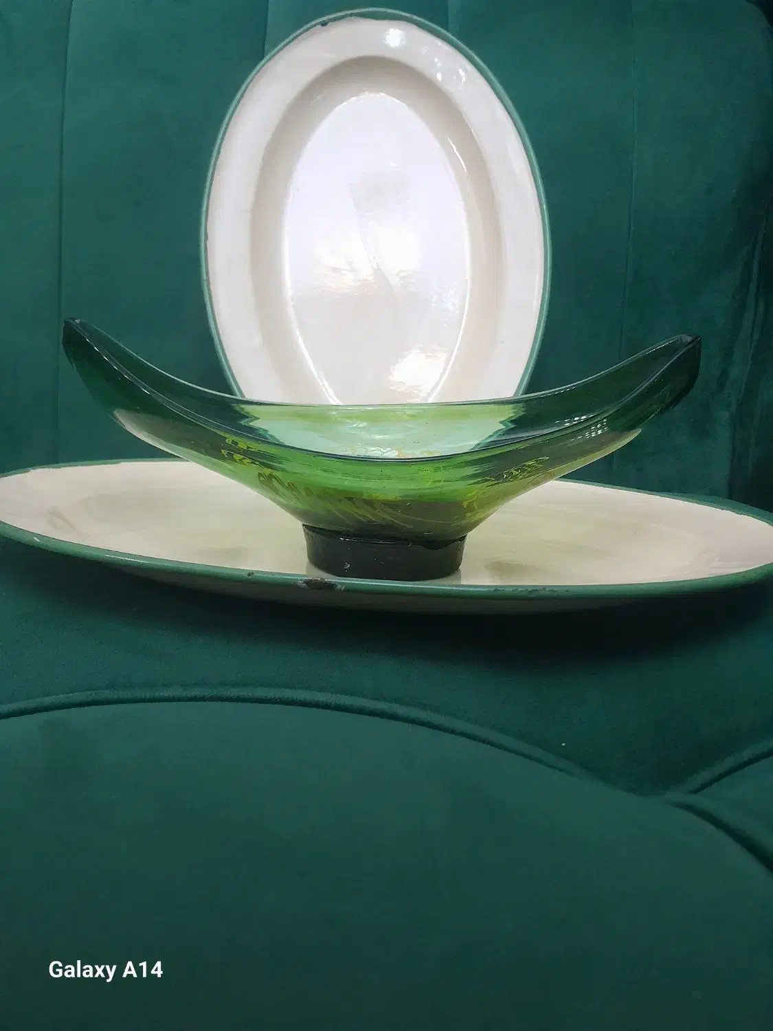 یک جفت دیس وکشکول قدیمی|کلکسیون اشیاء عتیقه|تبریز, |دیوار