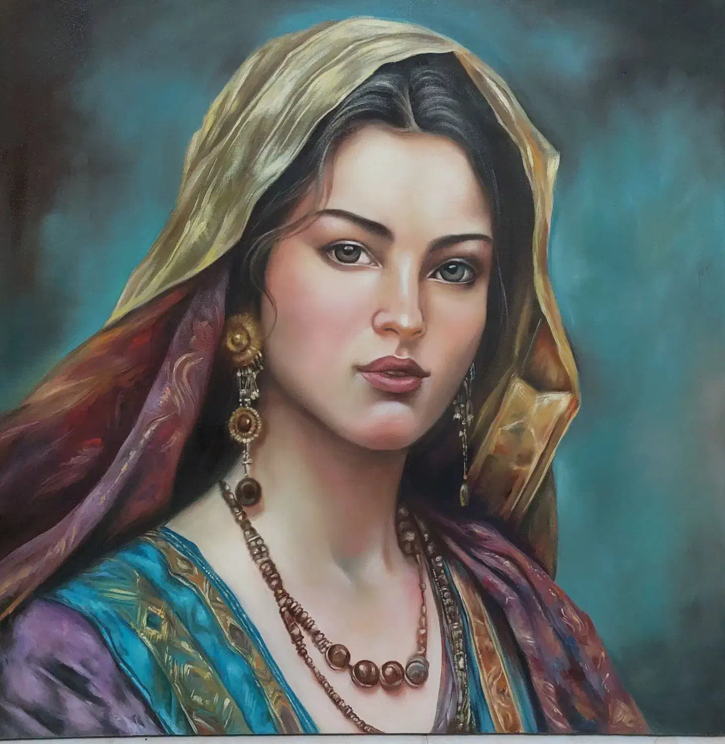 نقاشی رنگ روغن|تابلو، نقاشی، عکس|شیراز, تندگویان|دیوار