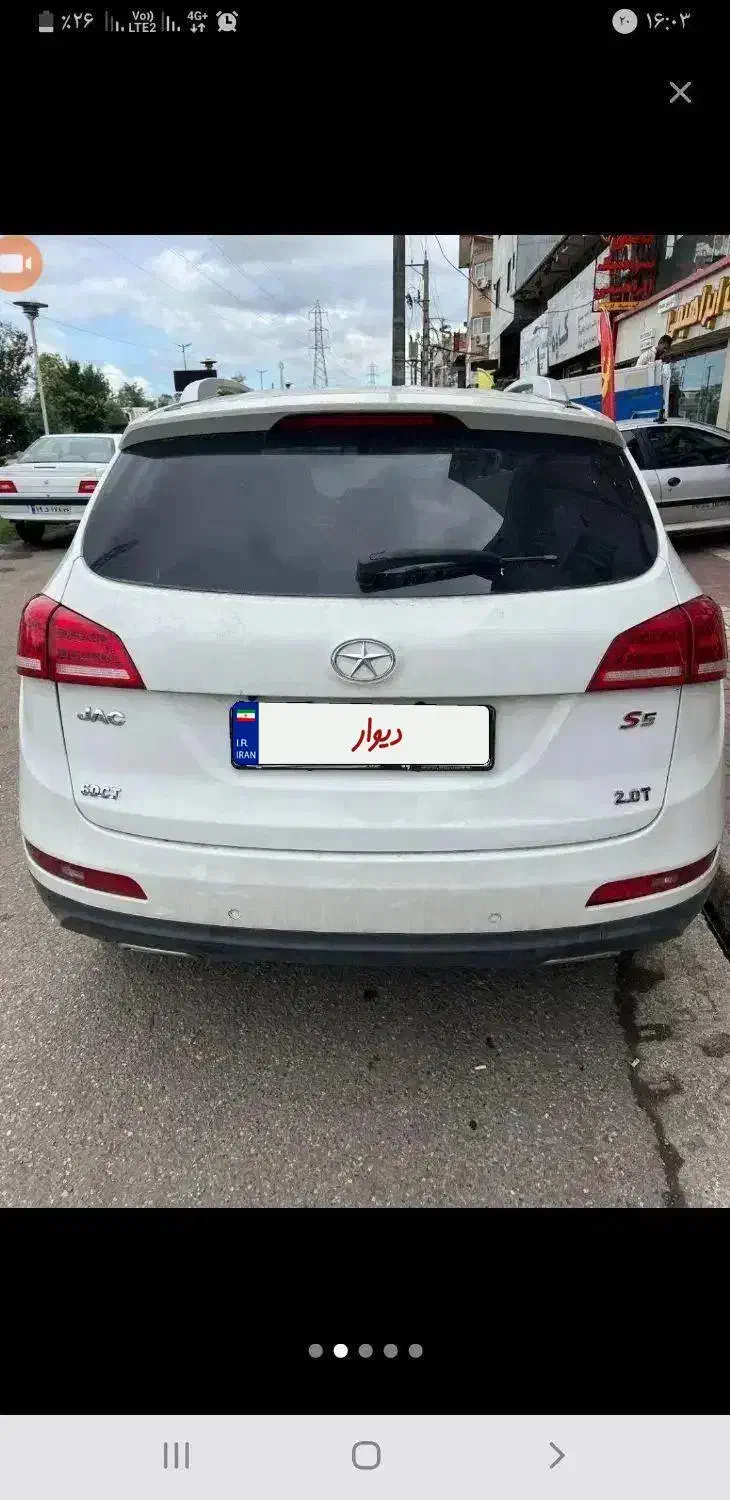 جک s5 ۲۰۰۰|خودرو سواری و وانت|رشت, کاکتوس|دیوار