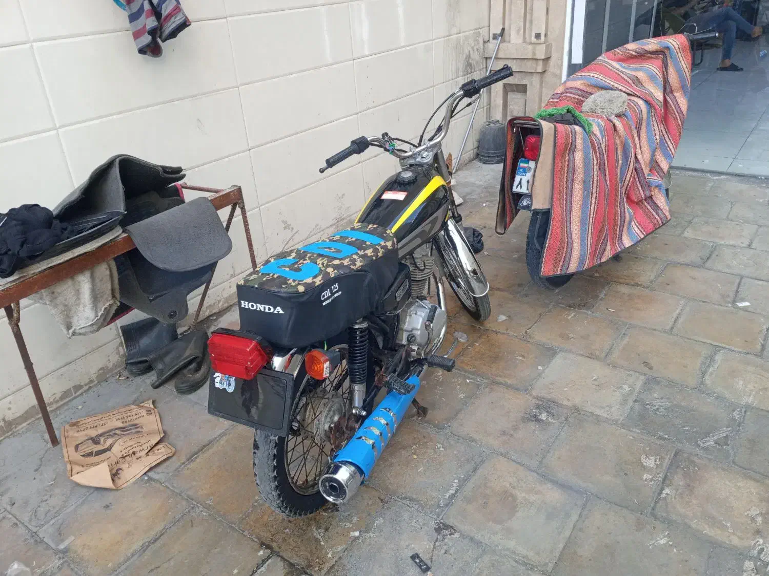 موتور مزایده۱۲۵|موتورسیکلت|زاهدان, |دیوار