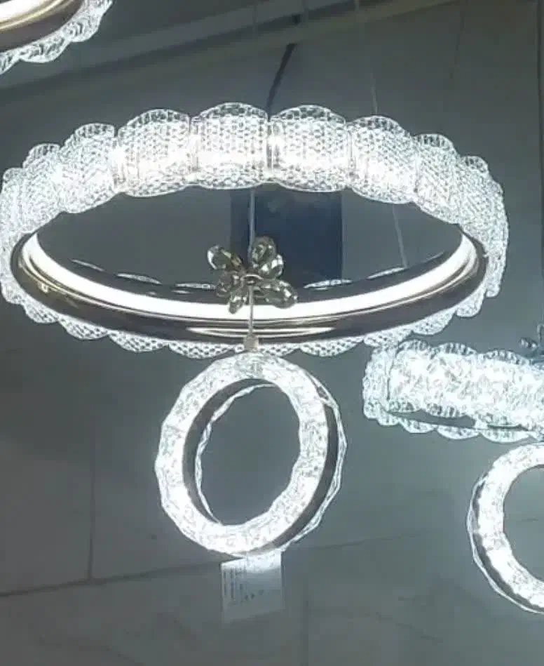 اویز کریستال سه حالت|لوستر و چراغ آویز|یزد, |دیوار