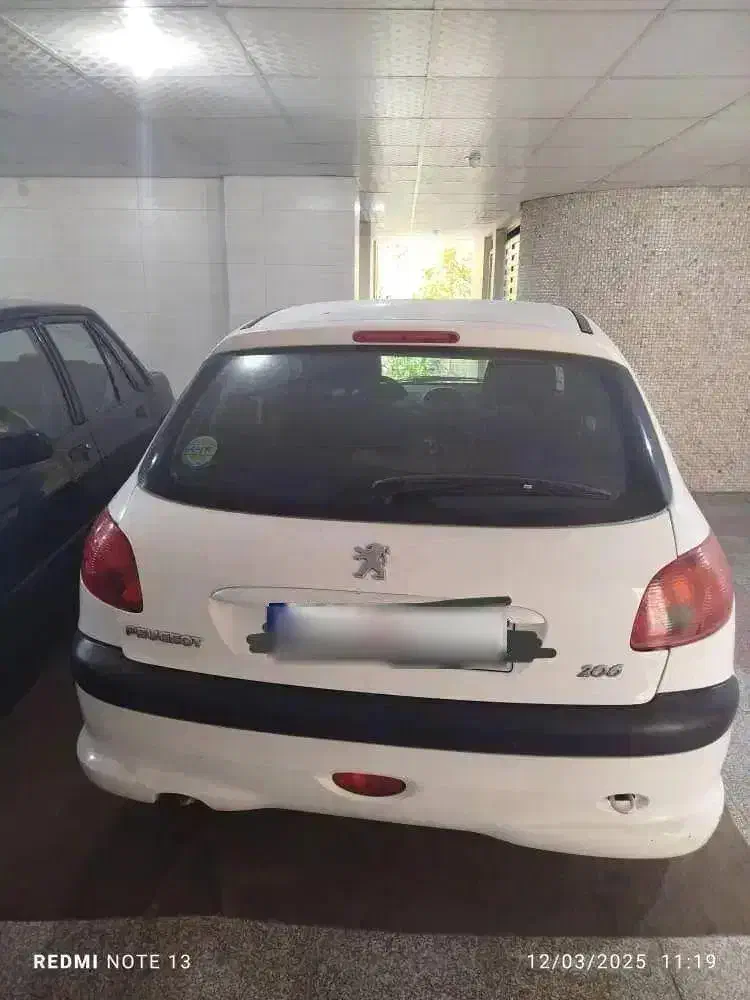 206تیپ 2. مدل 99|خودرو سواری و وانت|شیراز, درکی|دیوار