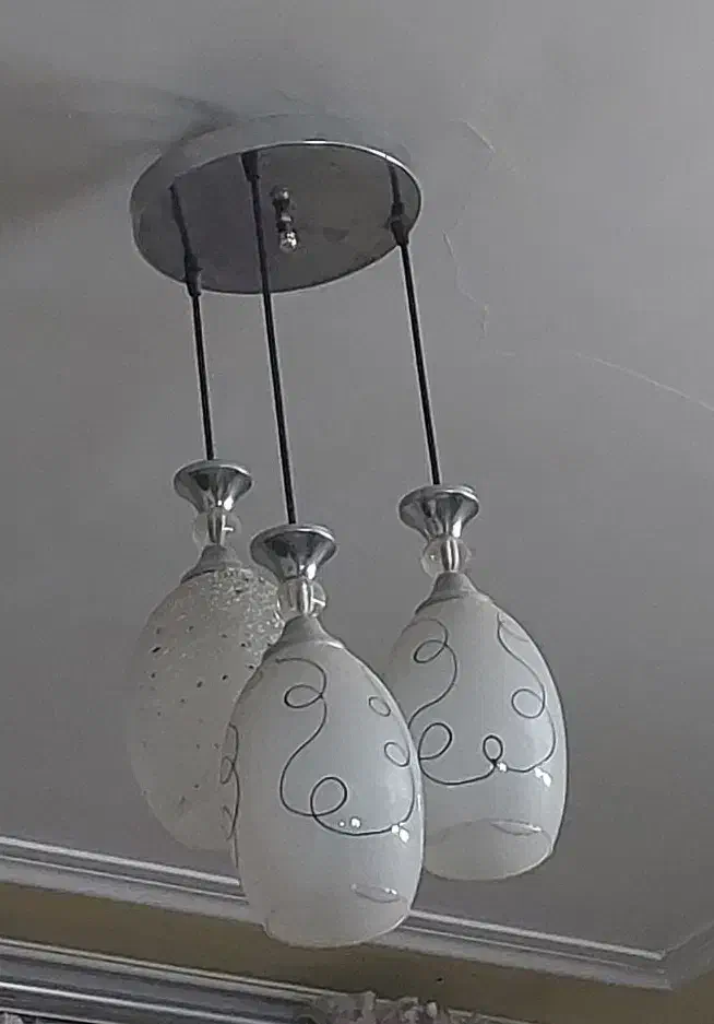 لوستر شاخه ای|لوستر و چراغ آویز|شیراز, شهرک سراج‎|دیوار