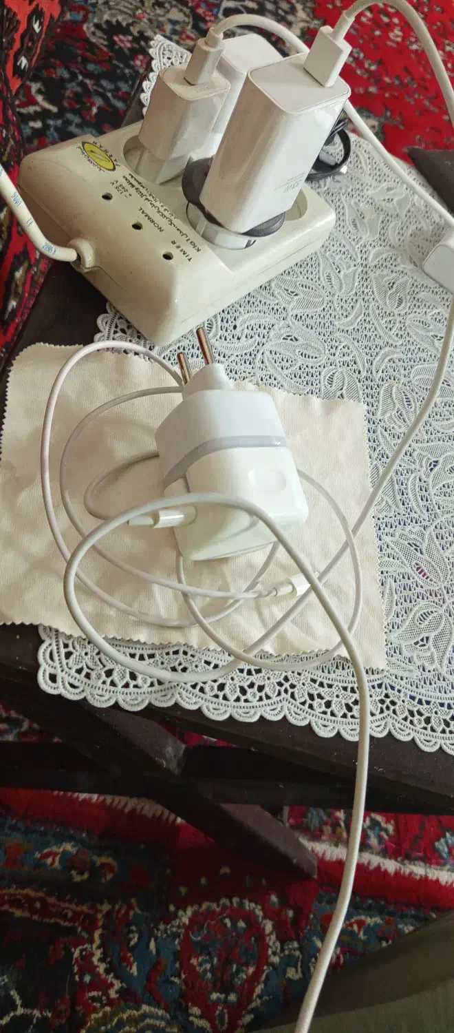 شارژر اصلی گوشی آیفون|لوازم جانبی موبایل و تبلت|قزوین, |دیوار