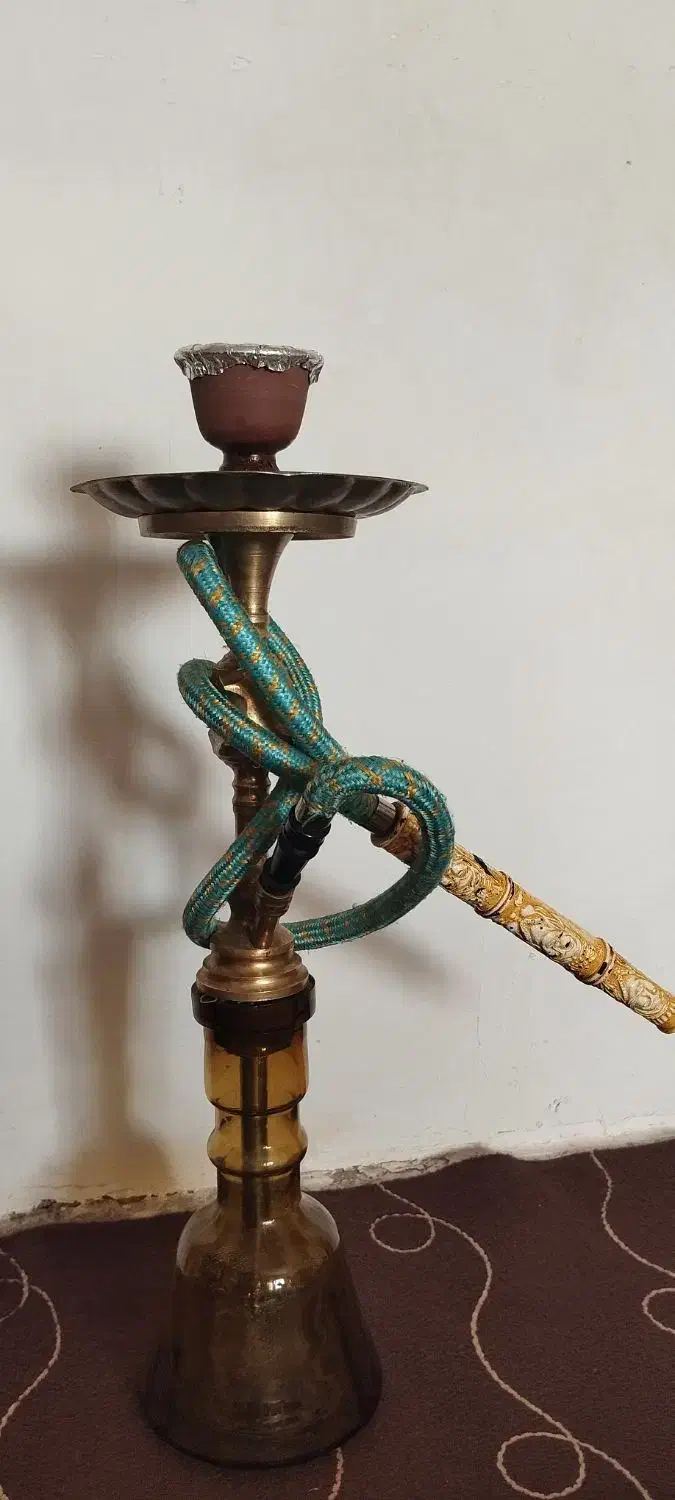 قلیان برنجی|کلکسیون و سرگرمی|کرمانشاه, |دیوار